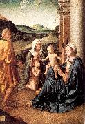 Palmezzano, Marco Holy Family with Saint Elizabeth and the Infant Saint John oil painting